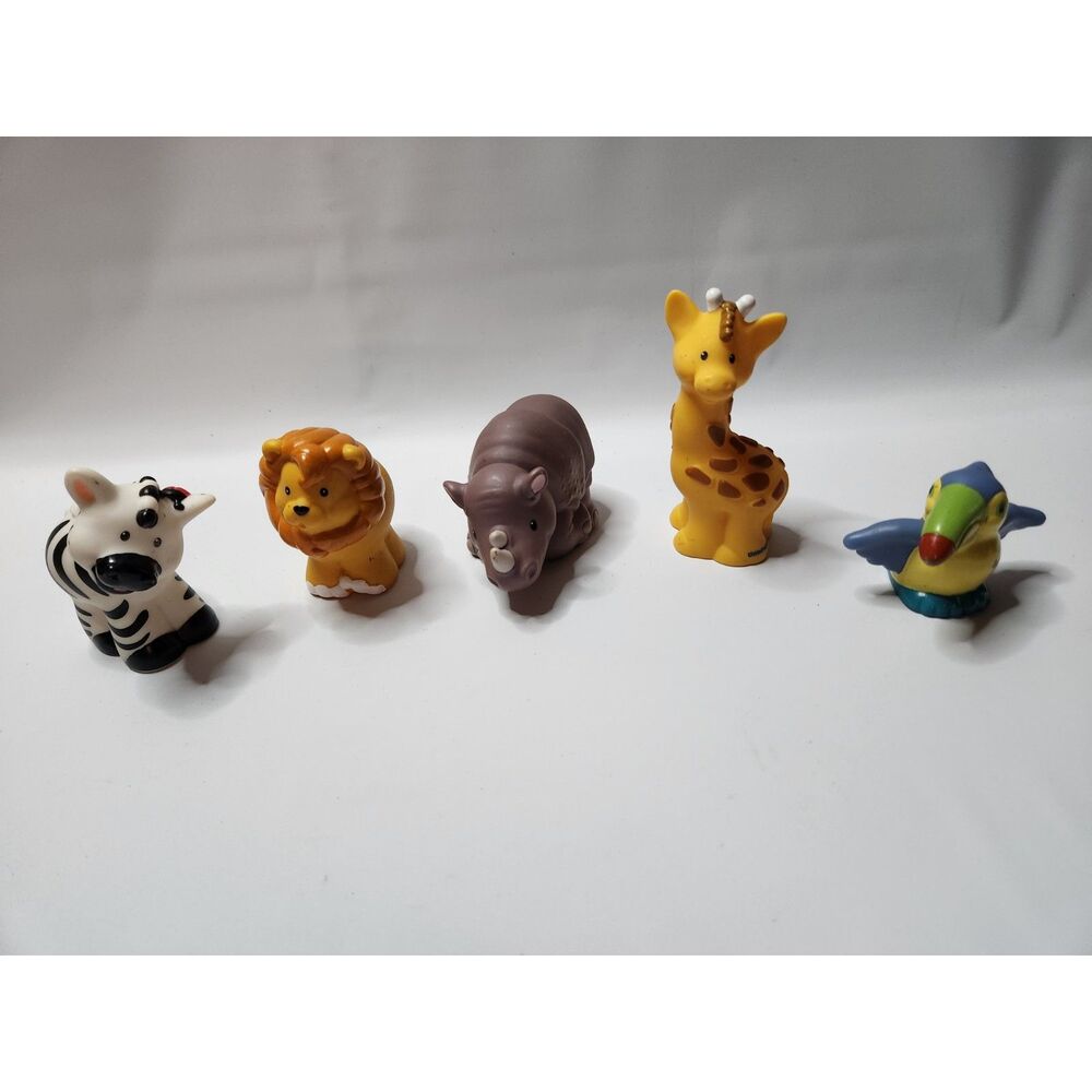 Fisher‑Price Little People Zoo Animals Lot of 5 Figures